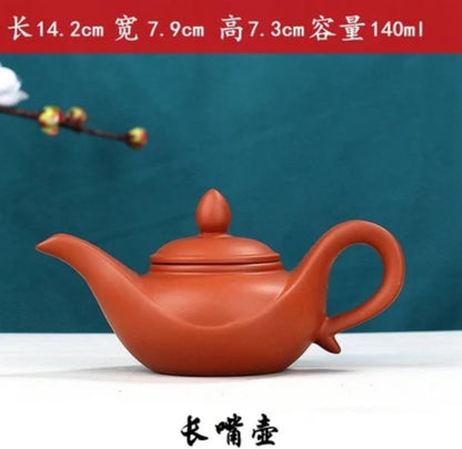 120ml Purple Clay Teapot Handmade Kettle Household Filter Tea Sets Custom Chinese Zisha Tea Infuser