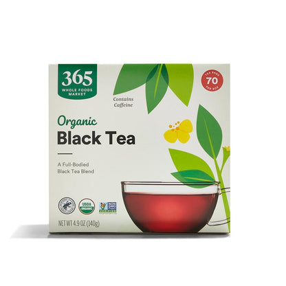 365 by Whole Foods Market, Organic Unsweetened Black Tea, 64 Fl Oz