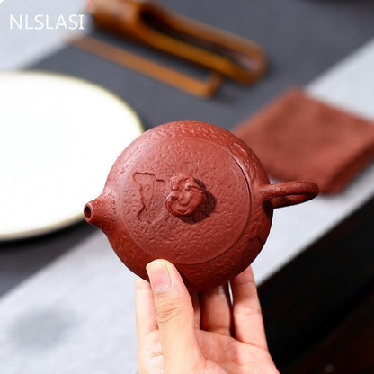 120ml Chinese Handmade Zisha Teapot Teapot Customized Tea Ceremony Supplies