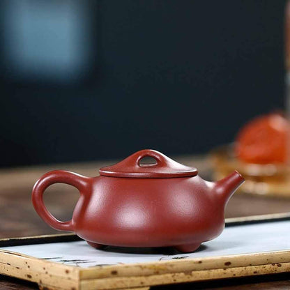MIKMAX Teapot Teapot Genuine Black Clay Zisha Shipiao Pot Infusers Loose Tea
