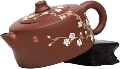 SILINE Zisha Tea Pot - Tianji 5.9 Oz ,Chinese Genuine Yixing Clay Handmade Teapot,Brew Kung Fu Loose Leaf Tea Maker