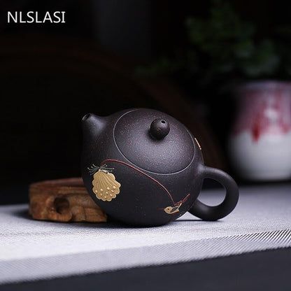 190ml Xishi Zisha teapot authentic mineral teapot handmade tea ceremony personalized gift