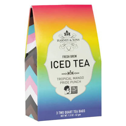 Harney & Sons Pride Punch Tropical Mango, 3ct box, makes 6 quarts Fresh-Brew Iced Tea