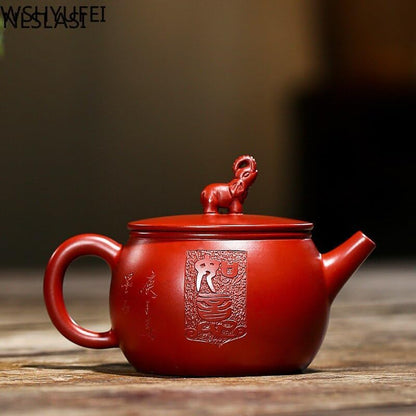 230ml Zisha Teapot Tea Ceremony Famous Dahongpao Tea Set Teapot