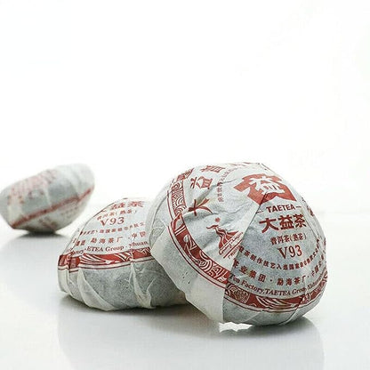 Tuo Cha Puer Ripe Tuocha * Pu Erh V93 Tea Menghai Dayi Ripe Pu-erh Tea (100g*5 pcs)