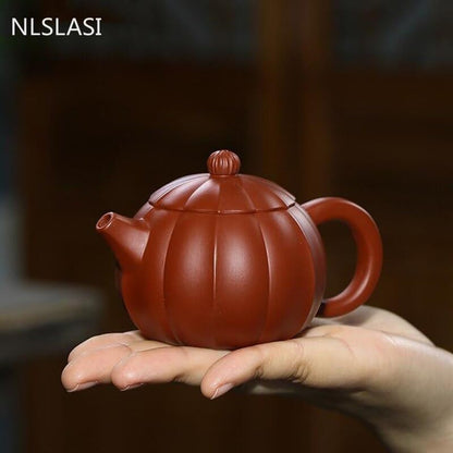 Zisha pot filter Xishi teapot teapot teapot handmade raw ore Dahongpao tea set tea set Tieguanyin teapot 180ml