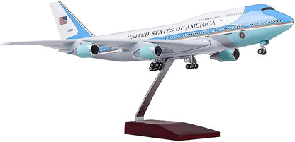 Model Plane Antonov an225 1/200 Scale Resin Airplane Model 17 inch Ukraine Painted Mriya Transporter Display Aircraft Model for Collection