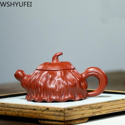 Yixing Boutique Dahongpao Tea Set Zisha Teapot Handmade Teapot Personalized Chinese Tea Ceremony Supplies 170ml