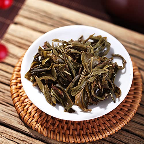 中茶 普洱生茶 12.6oz Classic Raw Pu-erh Tea, Aged Fermented Puerh Tea Cake, Chinese Sheng Pu'er Tea Black Tea - 357g