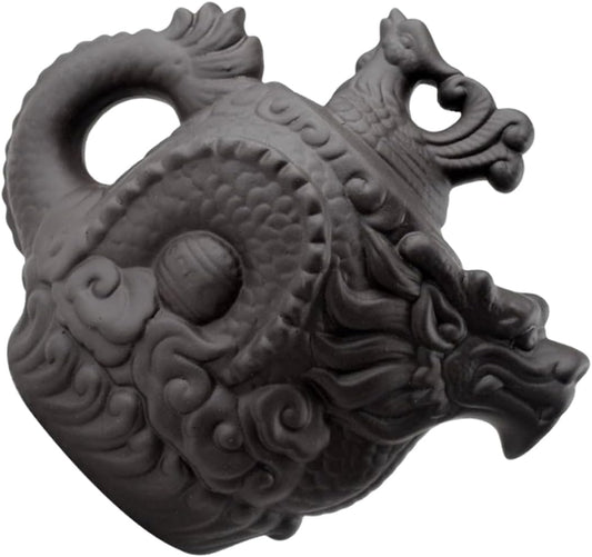 VOSAREA Dragon Phoenix Purple Clay Teapot Delicate Office Gongfu Teapot