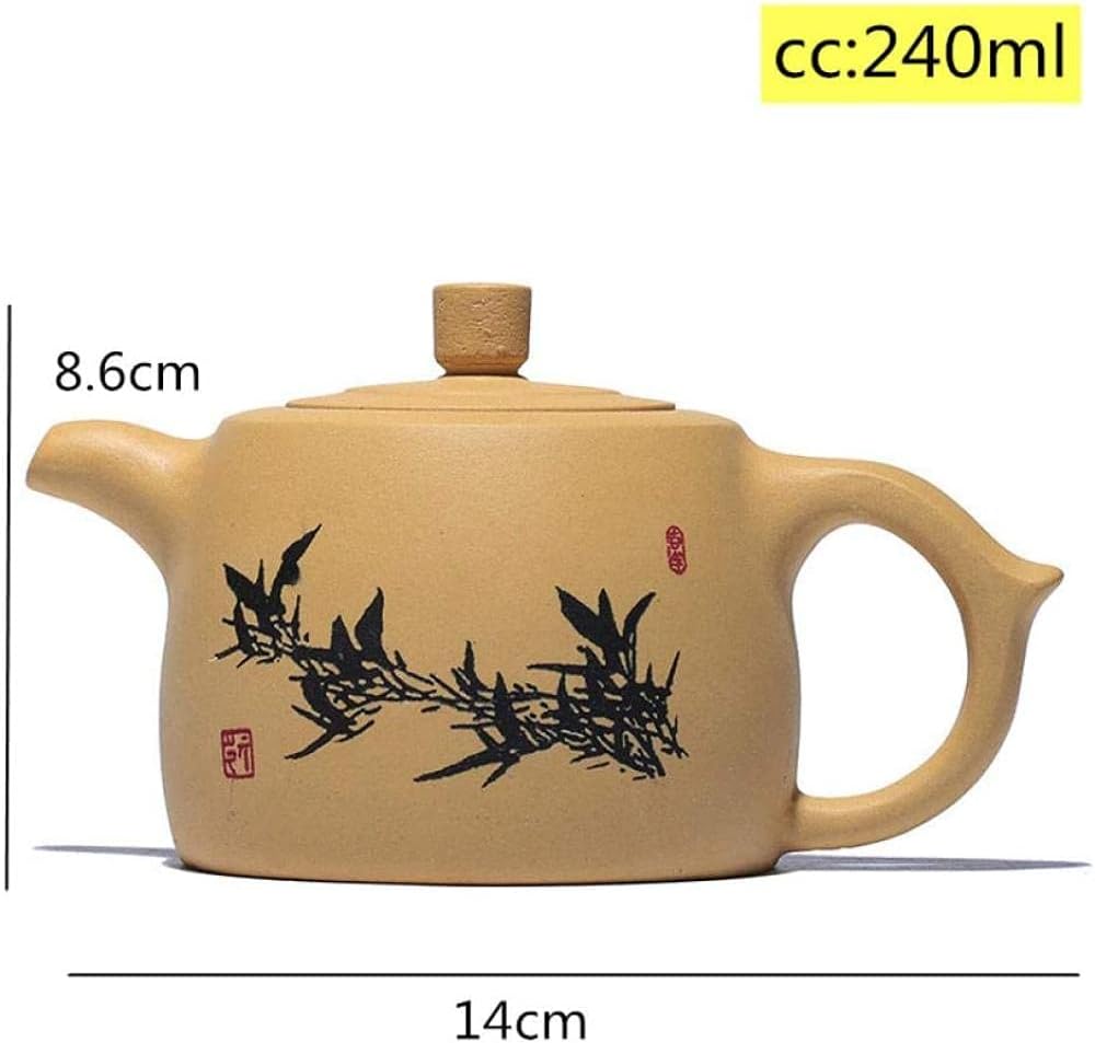 ZHSDTHJY Tea Potsyixing Zisha Teapot Zisha Teapot Ore Handmade Zisha Tea Set Kettle