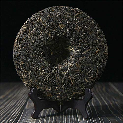 FullChea - 2016 Shuangtian Raw Pu-erh - Menghai Pu Erh Tea Loose Leaf - Sheng Puerh From Yunnan - Health Tea - 14.11oz / 400g