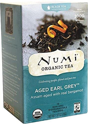 Numi 10350 Organic Teas And Teasans, 0.125Oz, Emperor's Puerh, 16/Box