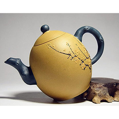 "Dragon Egg" Chinese Yixing Pure Clay Zisha Teapot Duan Ni Lv Ni Tea Pot 370cc