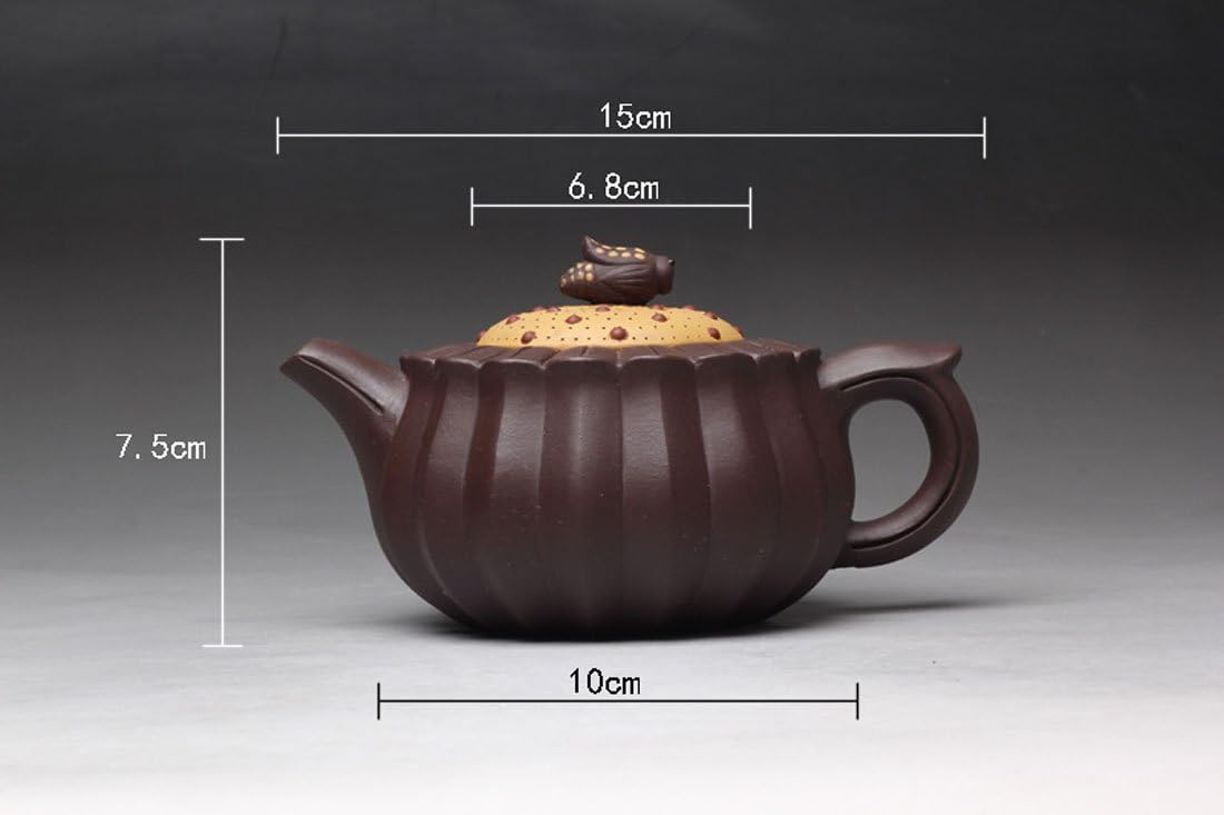 Yixing Teapot 11.8oz Chinese Zisha Tea Pots Original Slurry