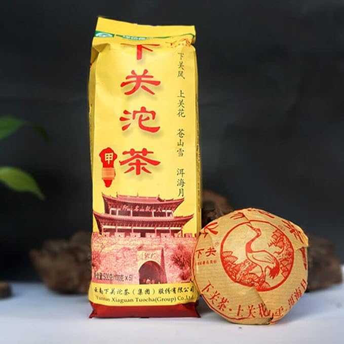 100g Aged Shen Pu Erh Tea Tuo Cha Raw Puer Yunnan Tuocha (100g*3 Pcs)