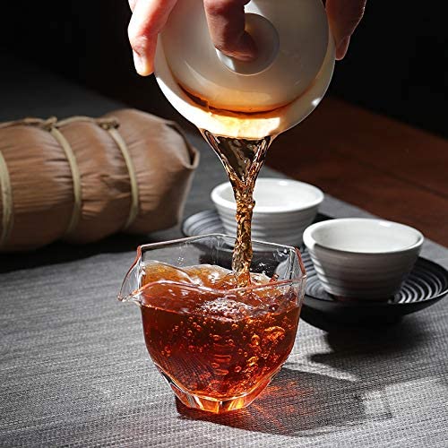 500g (100g*5 cakes) Pu'er cooked tea Pu'er tea Ripe Tuocha (17.6oz.) Bamboo shoots leaf bag Pu'er cooked tea Menghai ancient tree Tuocha 500克熟沱