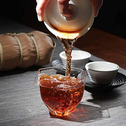 500g (100g*5 cakes) Pu'er cooked tea Pu'er tea Ripe Tuocha (17.6oz.) Bamboo shoots leaf bag Pu'er cooked tea Menghai ancient tree Tuocha 500克熟沱