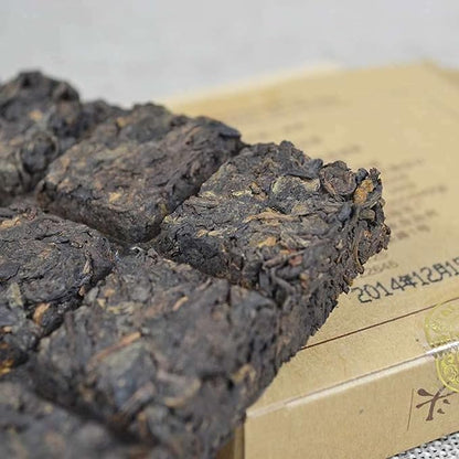 Brick Ripe Puer Tea Brick 100g Yunnan Menghai Dayi Pu-erh Lao Cha Tou (100g)