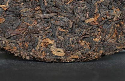 T8663 Iron Cake Xiaguan Pu?er Tea 2017 357g Ripe Puer Cake Shu Jinbang Series Yunnan Puerh Tea