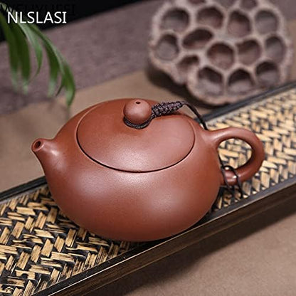 Zisha Xishi Teapot Handmade Teapot Dahongpao Tea Set Tea Set