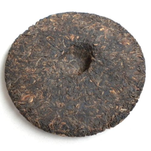 Yunnan Lao Tong Zhi 10th Anniversary Cake * Haiwan Old Comrade Pu-erh Tea Chen Xiang Ripe 357g
