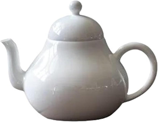 Afternoon Tea Set 120ml Chinese Sweet White Porcelain Teapot Handmade Samll Sketch Pot Retro Ceramic Single Kettle With Filter Kung Fu Teaset Gift Tea Set For Adults