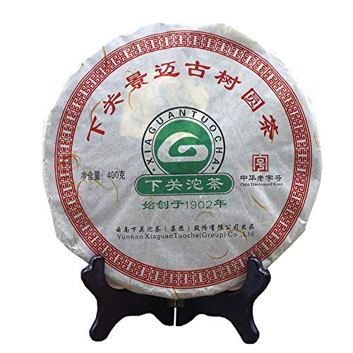 FullChea - 2012 Xiaguan Raw Pu-erh - Pu Erh Tea Loose Leaf - Ancient Tea Tree Sheng Puer from Jingmai - Health Tea - 14.11oz / 400g