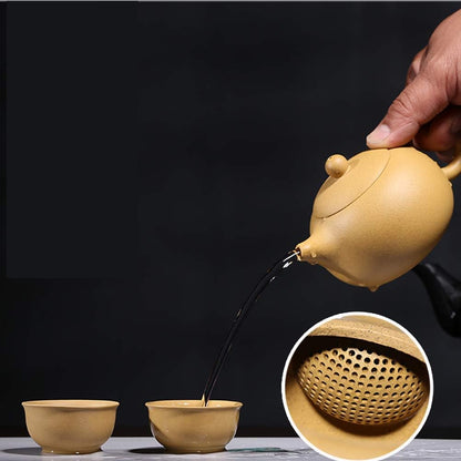 Chinese Handmade Zisha Kungfu Tea Pot 230CC - Shi Piao Hu ZSH01 (3)