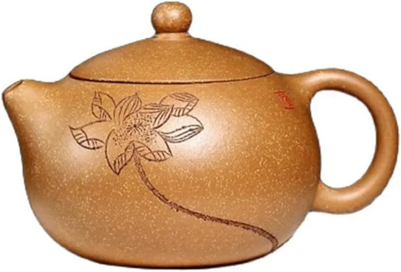 140ml Handmade Tea Pot Chinese Yixing Purple Clay Teapots Ball Hole Filter Kettle Zisha Tea Set