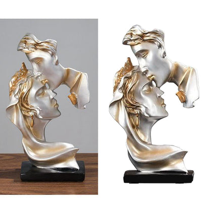 Wedding Anniversary Gifts For Couples Lovers Groom Bride Headboard Resin Statue