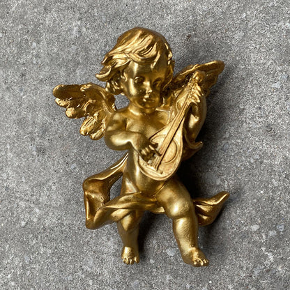Angel Statue Figurines Wall Sculpture Cherub Collections for Home Restaurant