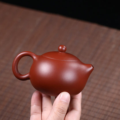 Clay Teapot Zisha Teapot Purple Clay Teapot Chinese Zisha Tea Xishi Pots Natural Mud Chinese Yixing Clay Zisha Pot Infusers Loose Tea