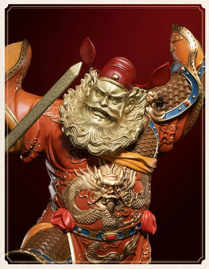 56CM Large 2023 Home Patron saint of Buddha Hall TIAN SHI ZHONG KUI ZHEN ZAI BRONZE Sculpture statue Exorcism bless family safe