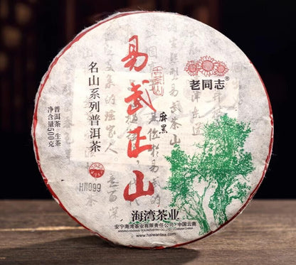 2023 Yunnan Haiwan YiWu zheng shan Puer Tea Ma Hei RAW Old Tree Pu'erh tee,500g