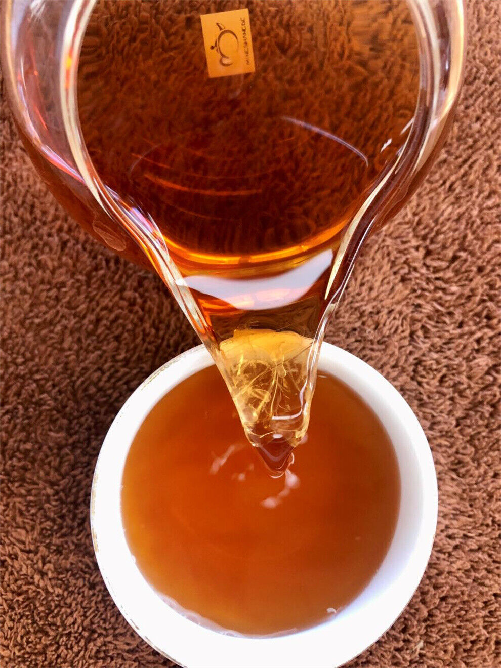 357g,2018 Yunnan bulang kongque Peacock Ripe puerh tea puer big tree pu erh 普洱