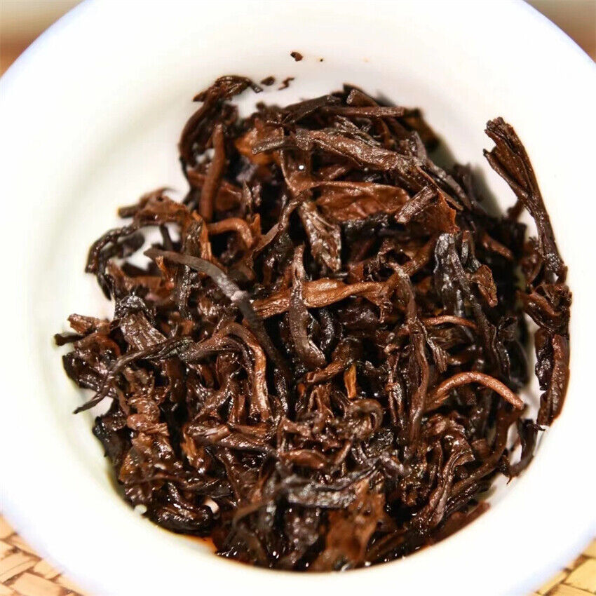 2008 Year Yunnan bing dao 10 Ancient Shu Puer Tea Old Tree Ripe Puer Tea 357g