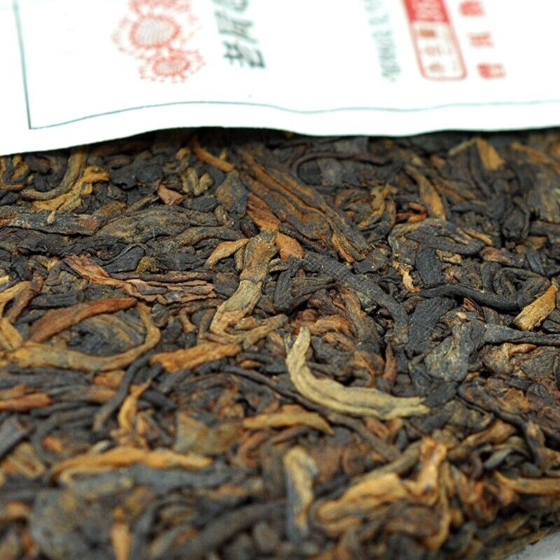 357g Haiwan Yi Dai Zong Shi Ripe Pu er erh Tea Lao Tong Zhi old Tree Puer Tea 普洱