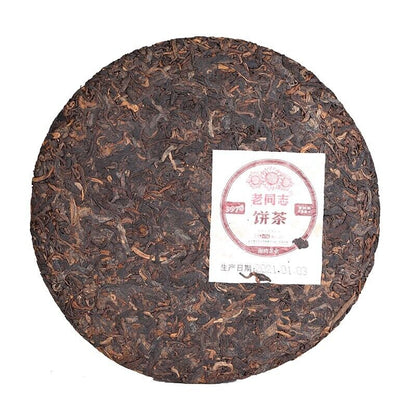 普洱 LaoTongZhi pu erh 9978 Batch 211 Yunnan Old Comrade Haiwan Ripe Puer Tea 357g