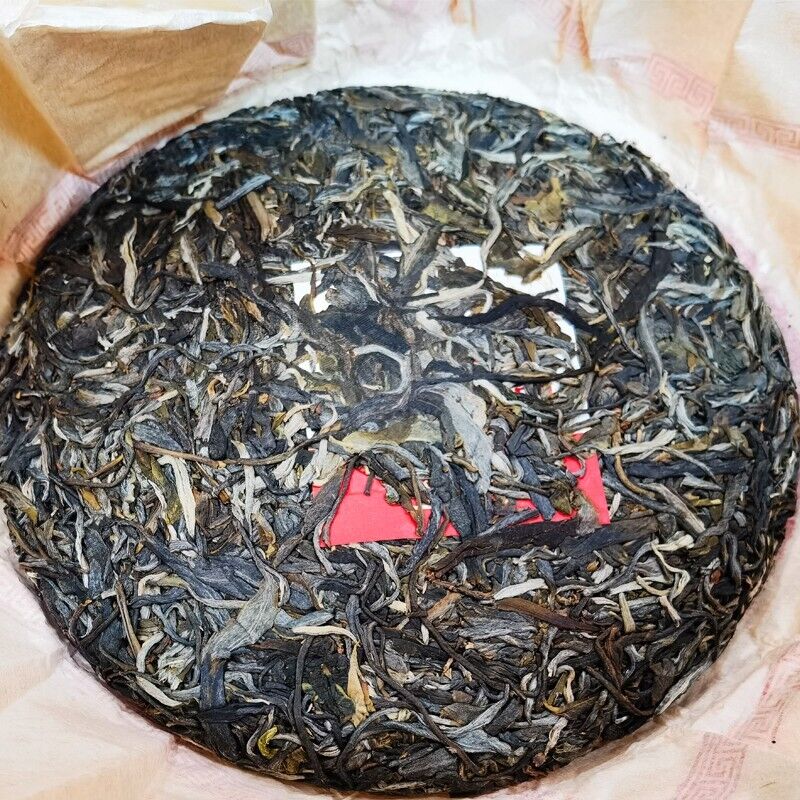 2022 Zhangcha fei tian ChinaTea big Red Seal Pu'er Raw Tea Pu-erh Cake Cha, 357g