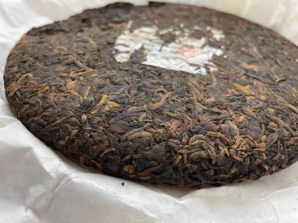 357g,COOKED 2018 Yunnan bulang kongque Peacock puerh tea puer big tree pu erh 普洱