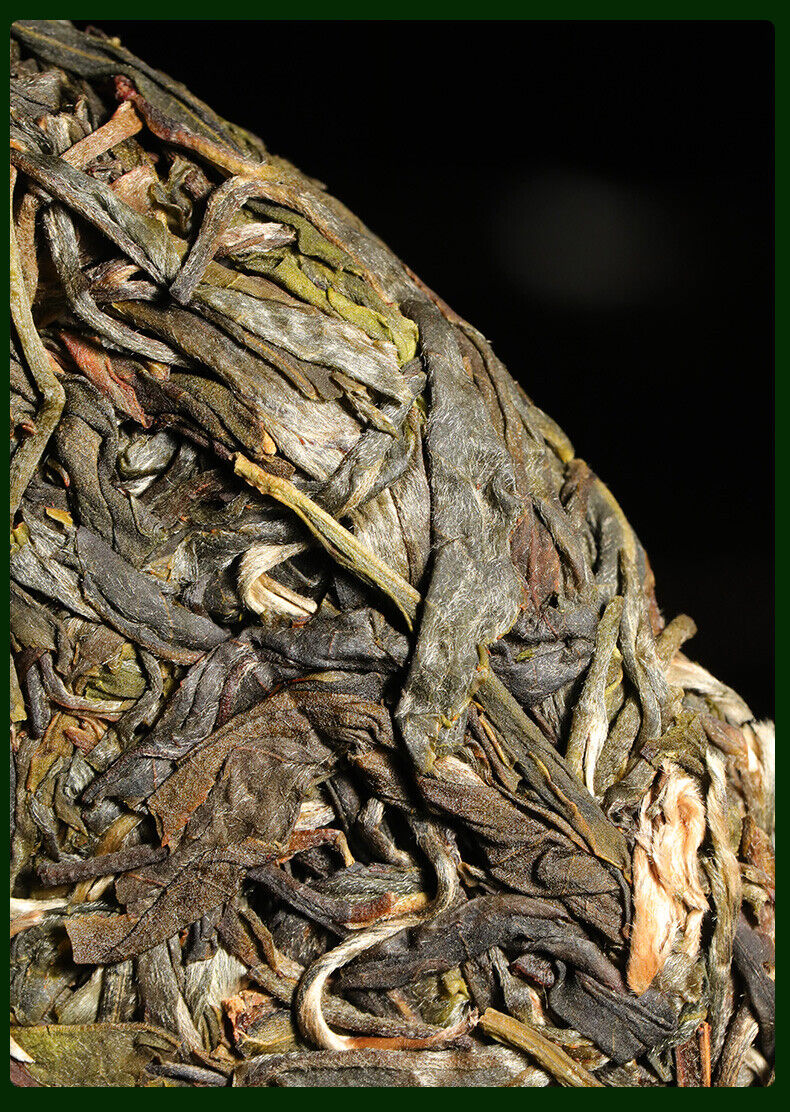 357g,2022 Yunnan XIN YI HAO NaKa 300 raw puerh tea puer Spring green Ancient er