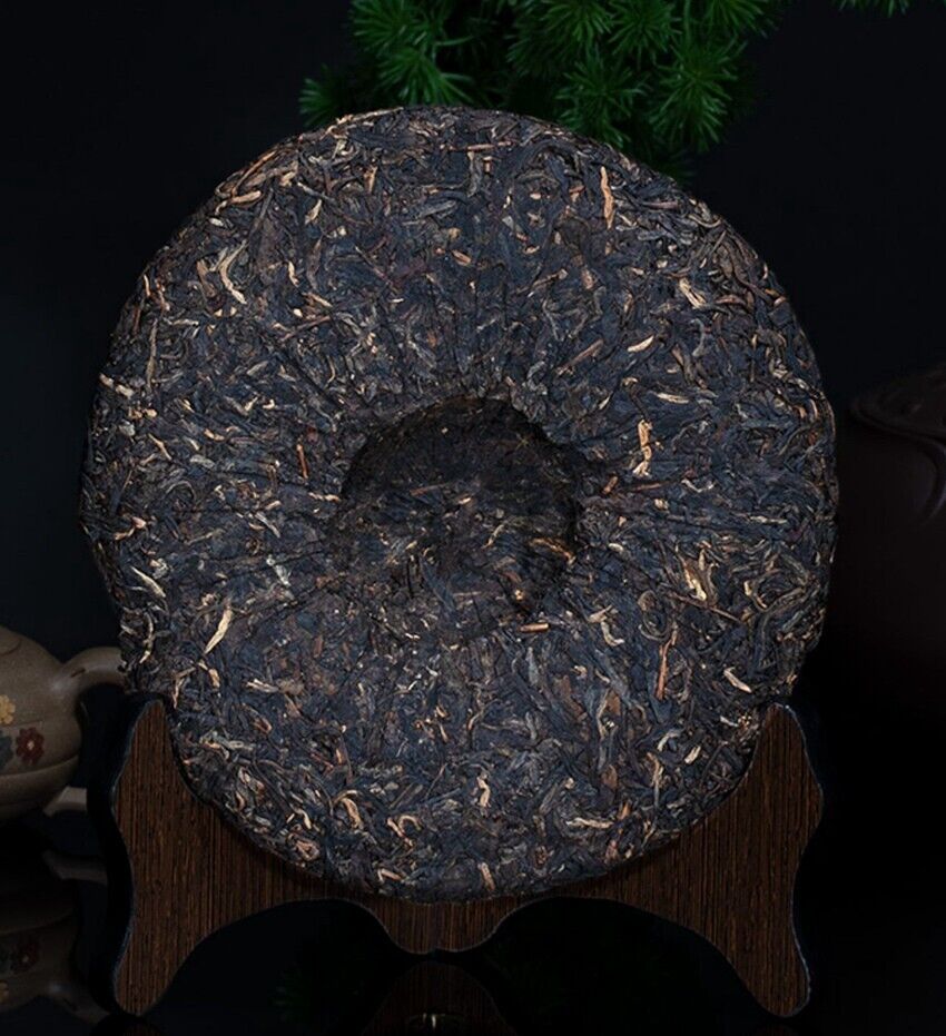 2010 CHI TSE Raw Puer Tea Iron Cake T8653 XiaGuan Tuocha Ancient Tree Pu'er 357g
