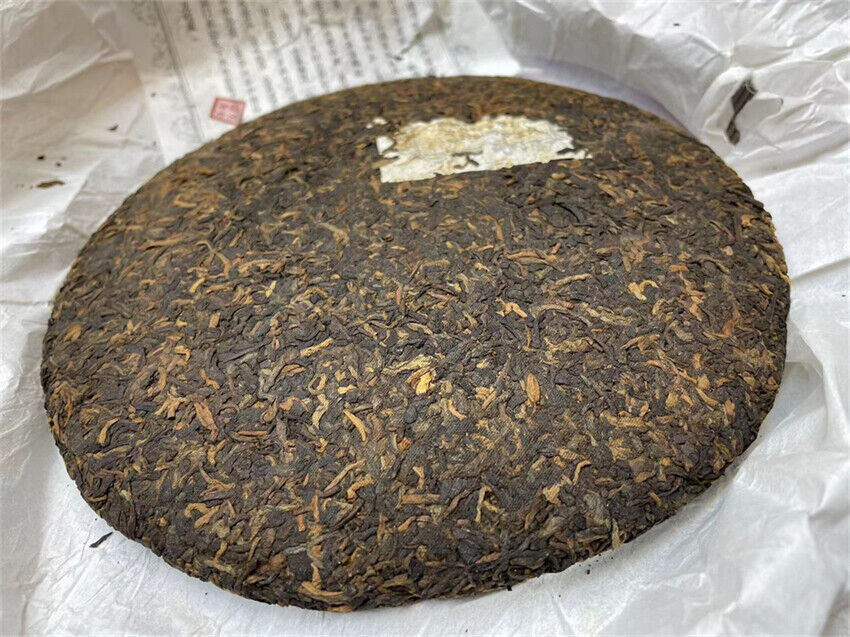 普洱 Yunnan Old Ancient Tree Ripe Tea Pu erh Cake Lao Banzhang Puerh Cha Cake 357g