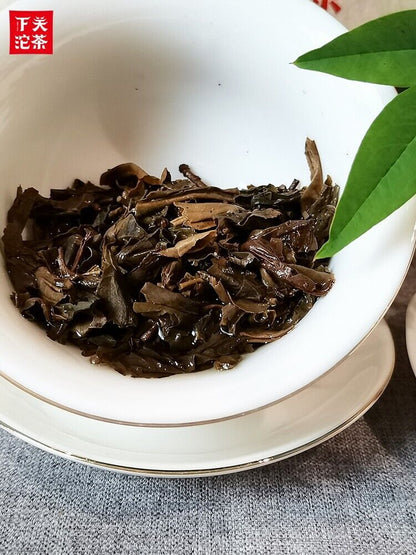 357g Raw Puer Tea Classic Red Seal Xiaguan Pu'er Yunnan Ancient Tree Pu Erh 2012