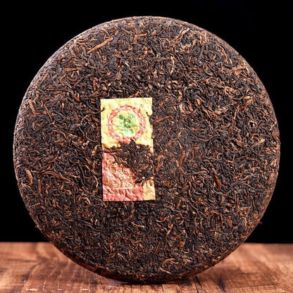 357g,2021 CHINATEA JIN HAO YU LIAN Pu er RIPE Cake tea,Lotus Palace puer tee erh