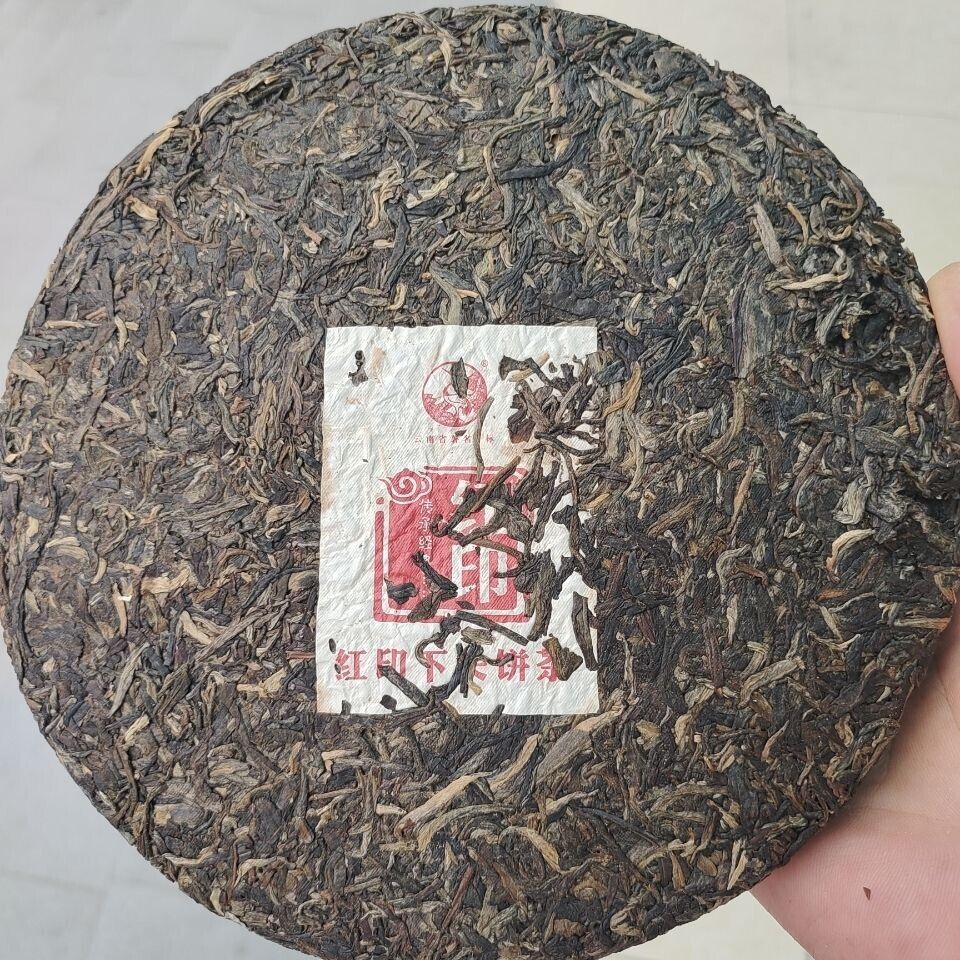 357g Raw Puer Tea Classic Red Seal Xiaguan Pu'er Yunnan Ancient Tree Pu Erh 2012