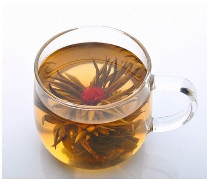 20 Pcs Chinese Blooming Flower Tea Natural Handmade Flower Tea Ball Herbal Tee