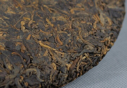 2014 CHINA LAOT ONG ZHI MENG HAI CHUN XIAO Ripe Puer Yunnan Shu Pu erh Tea 357g