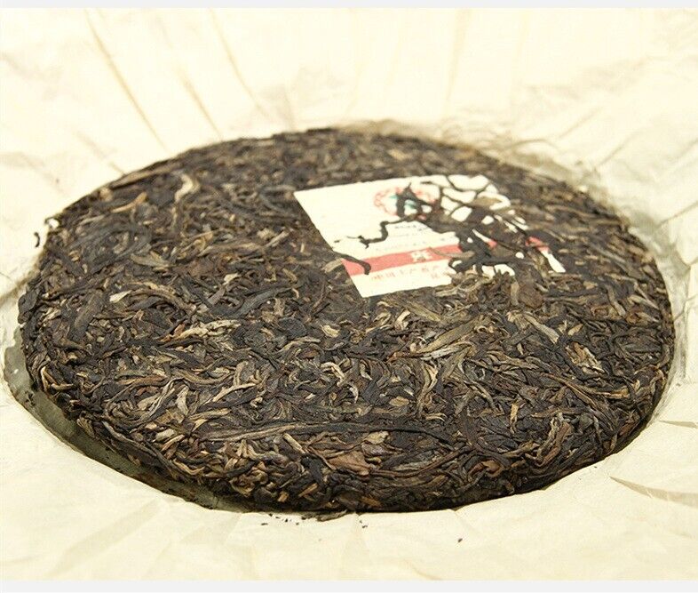 2007 yunnan BANZHANG qizi Pu'er raw Tea,Ancient Tree Pu-erh Cake zhong puer,357g